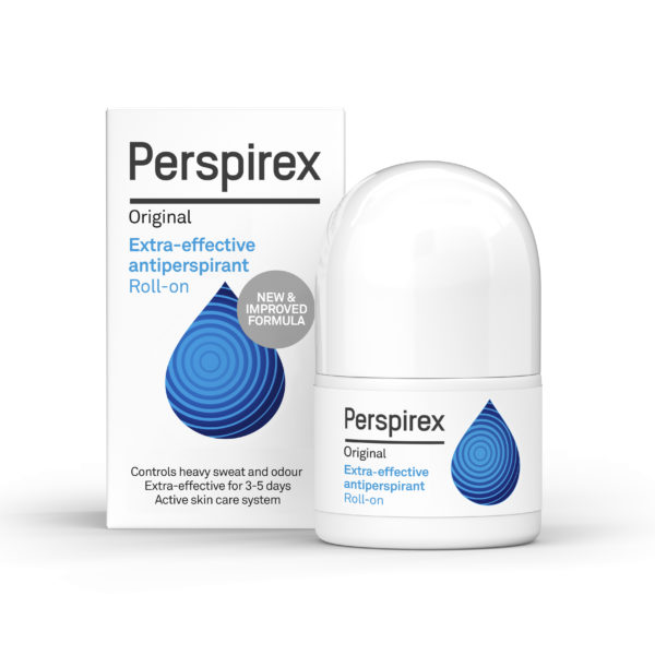 Perspirex original er en antiperspirant som skal påføres om kvelden et par ganger i uken.