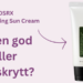 Illustrasjonsbilde av COSRX Aloe Soothing SUn Cream