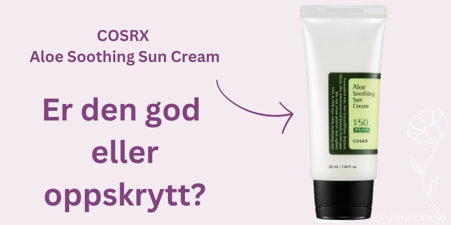 Illustrasjonsbilde av COSRX Aloe Soothing SUn Cream